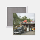 Route 66 General Store & Gas Station Magnet (Vorderseite/Rückseite)