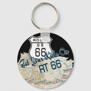 Route 66 Geschenke Schlüsselanhänger