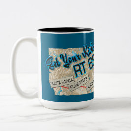 route 66 get your kicks mug 26bluebg zweifarbige tasse