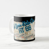 Route 66 Get Your Kicks Tasse (Vorderseite Links)