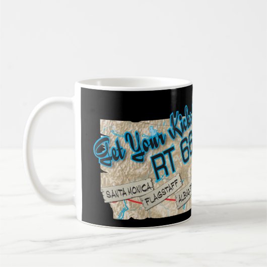 Route 66 Get Your Kicks Tasse (Links)