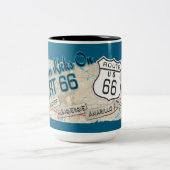 Route 66 Get your Kicks Tasse 26bluebg (Mittel)