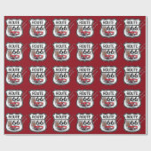 Route 66 Gifts Geschenkpapier (Flach)