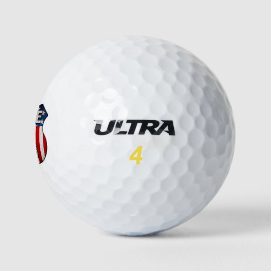 ***ROUTE 66*** GOLFBALL (Logo)
