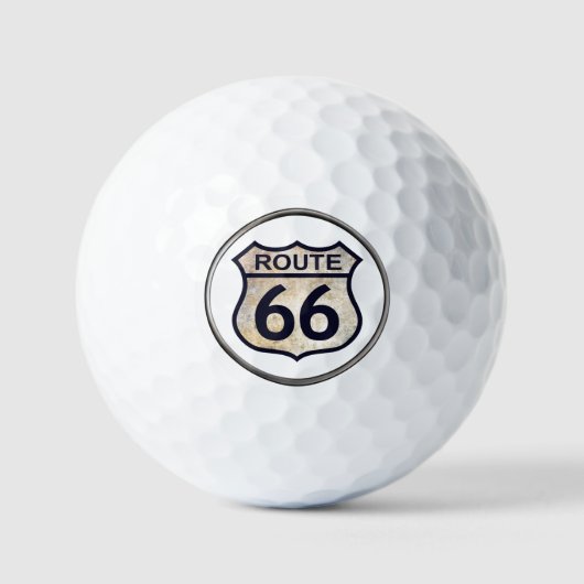 Route 66 Golfbälle (Vorderseite)