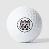 Route 66 Golfplätze Golfball (Vorderseite)
