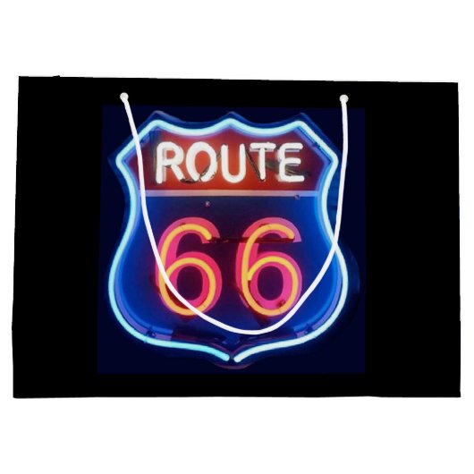 Route 66 große geschenktüte (Rückseite)