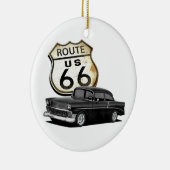 Route 66 Hardtop Keramik Ornament (Rechts)
