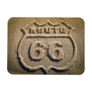 Route 66 historisches Zeichen, Arizona Magnet