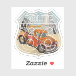 Route 66 Holbrook Wrecker Aufkleber