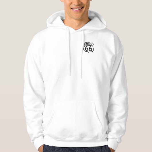 Route 66 Hooded Sweatshirt (Vorderseite)