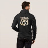 Route 66 Hoodie (Schwarz voll)