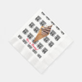 Route 66 ice cream napkin serviette (Ecke)