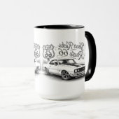 Route 66 Kaffeetasse (VorderseiteRechts)