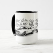 Route 66 Kaffeetasse (Vorderseite Links)