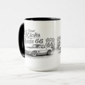 Route 66 Kaffeetasse (Vorderseite Links)