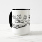 Route 66 Kaffeetasse (Vorderseite Links)