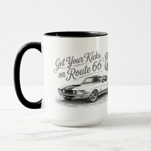 Route 66 Kaffeetasse (Links)