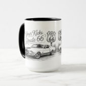 Route 66 Kaffeetasse (Vorderseite Links)