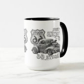 Route 66 Kaffeetasse (VorderseiteRechts)