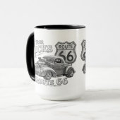 Route 66 Kaffeetasse (Vorderseite Links)