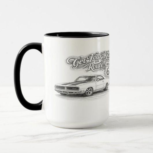 Route 66 Kaffeetasse (Links)