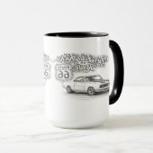 Route 66 Kaffeetasse (VorderseiteRechts)