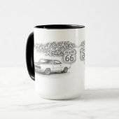 Route 66 Kaffeetasse (Vorderseite Links)