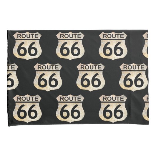Route 66 Kissenfall Kissenbezug (Vorderseite-Rechts)