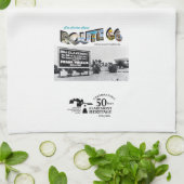 Route 66 Kitchen Tea Towel Geschirrtuch (Gefaltet)
