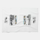 Route 66 Kitchen Tea Towel Geschirrtuch (Horizontal)
