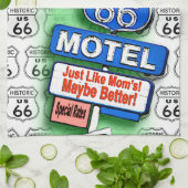 ROUTE 66 Küchen-, Bar- oder Badetücher 1 Handtuch (Gefaltet)