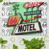 ROUTE 66 Küchen-, Bar- oder Badetücher 2 Geschirrtuch (Gefaltet)