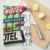 ROUTE 66 Küchen-, Bar- oder Badetücher 2 Geschirrtuch (Viertel Falte)