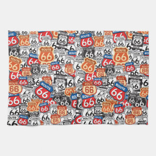 Route 66 küchentuch