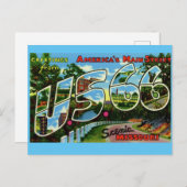 Route 66 Landschaftliche Missouri Grüße Postkarte (Vorne/Hinten)