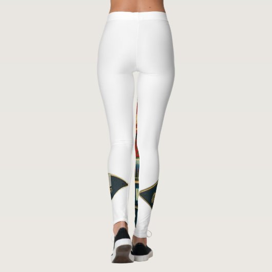 "ROUTE 66 LEGGINGS" LEGGINGS (Rückseite)