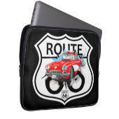 Route 66 life style love the freedom laptopschutzhülle (Vorne Rechts)