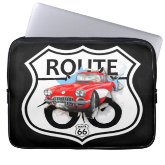 Route 66 life style love the freedom laptopschutzhülle