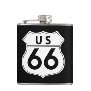 Route 66 Liquor Flask Flachmann