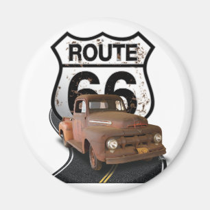 Route 66 LKW-Magnent Magnet