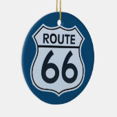 Route 66 Logo Ornament (Rechts)