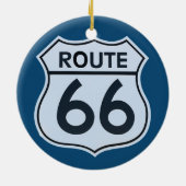Route 66 Logo Ornament (Hinten)