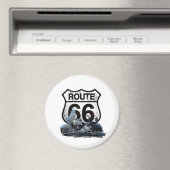 Route 66 magnent magnet (In Situ (Geschirrspüler))