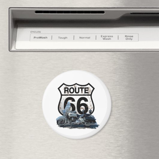 Route 66 magnent magnet (In Situ (Geschirrspüler))