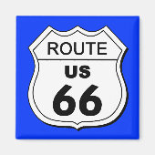 Route 66 Magnet (Vorne)