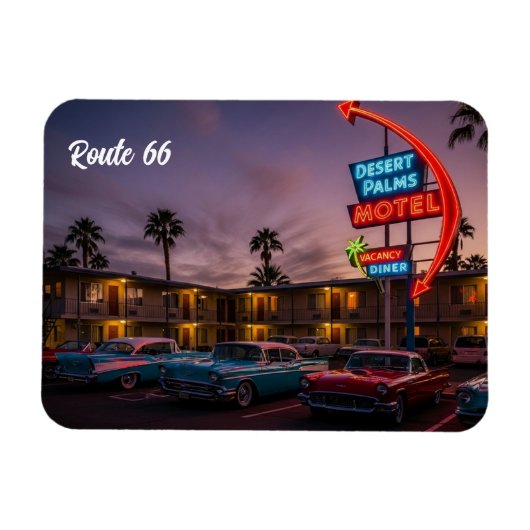 Route 66 magnet (Horizontal)