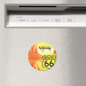 Route 66 magnet (In Situ (Geschirrspüler))
