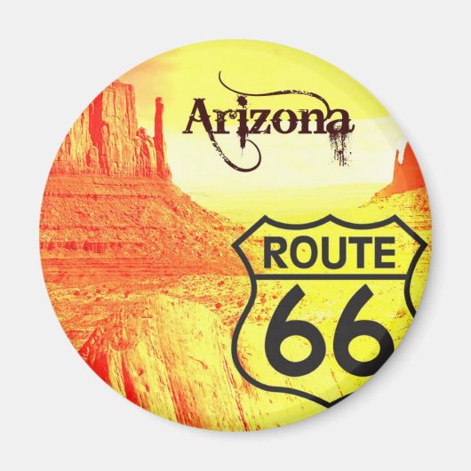 Route 66 magnet (Vorne)