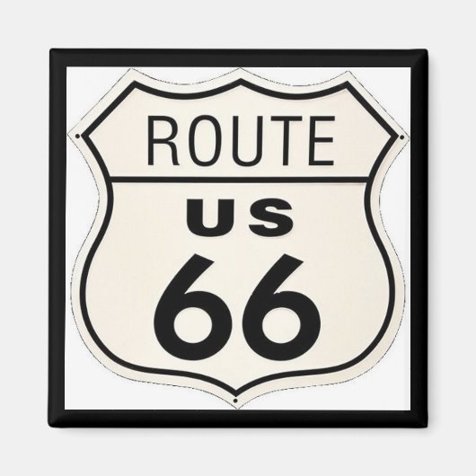 Route 66 Magnet (Vorne)
